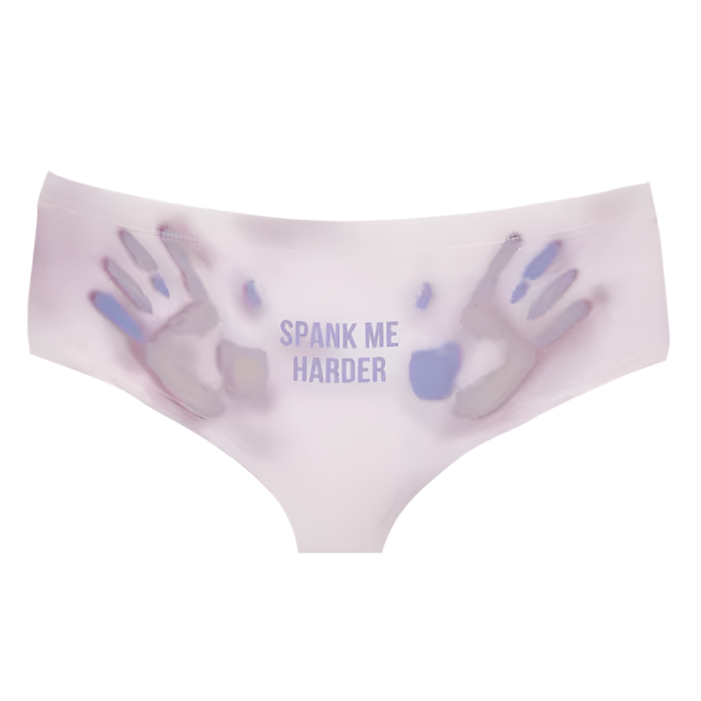 "Spank Me Harder" panties